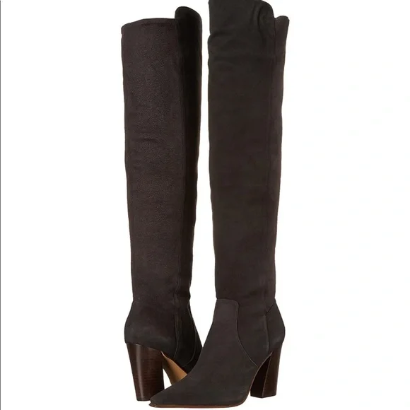 VINCE CAMUTO DEMERRI LEATHER OVER THE KNEE BOOT 9.5 - Picture 1 of 8